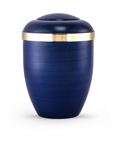 Naturstoffurne Edition "Tosca" Pazifikblau,