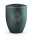 Naturstoffurne Edition Geometric, petrol