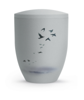 Naturstoff-Urne Edition Griseo, samtton Grau