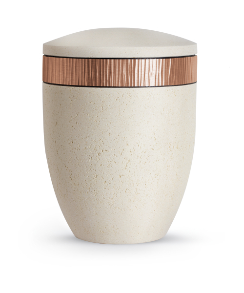 Naturstoff-Urne Terra-Jura Urne Edition Marbella