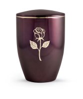 Stahlurne Edition Melina, Stielrose
