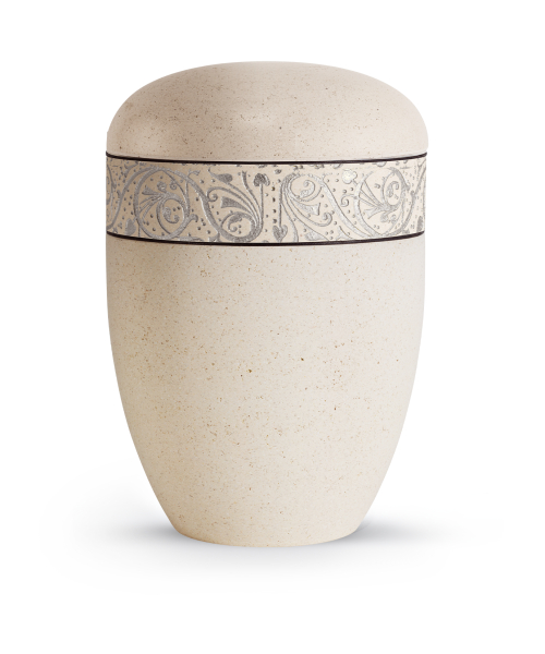 Naturstoff-Urne Terra-Jura Urne Edition Piedra