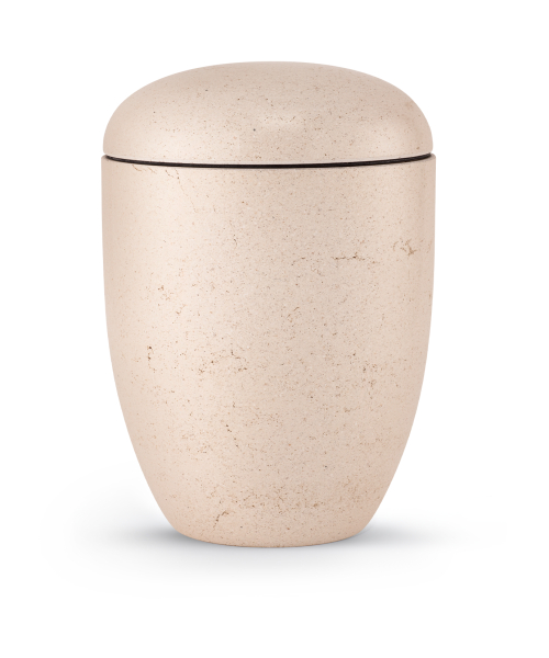 Naturstoffurne Edition Pierre polierte