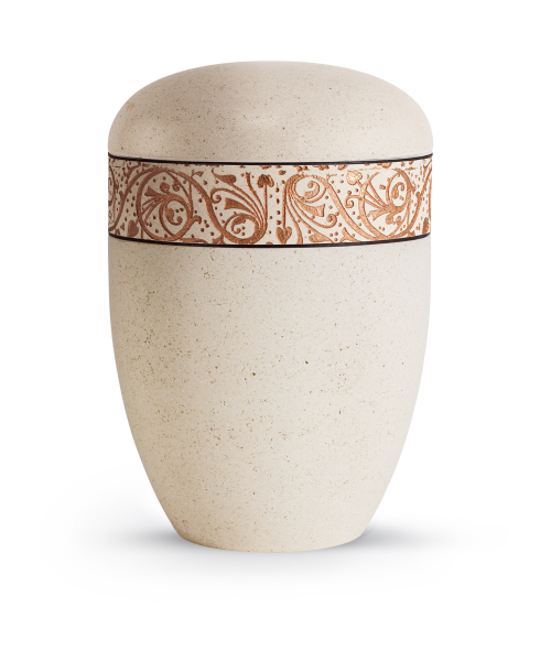 Naturstoff-Urne Terra-Jura Urne Edition Piedra