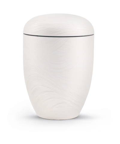 Stahlurne, Steinoptik creme