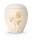 Keramikurne handgemaltes Goldmotiv "Rose"