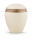Keramikurne Oberfl&auml;che Samtton Creme,
