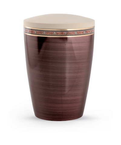 Naturstoff-Urne Edition Intarsia