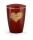 Naturstoffurne Dartiste "Rubin", Motiv "Herz/Text",