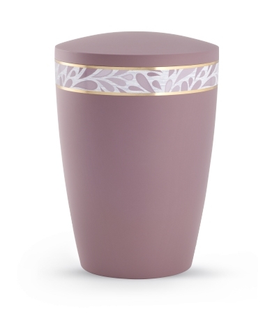 Naturstoffurne Pastell, soft-touch-Oberfl&auml;che