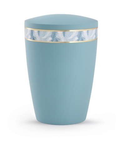Naturstoffurne Pastell, soft-touch-Oberfl&auml;che