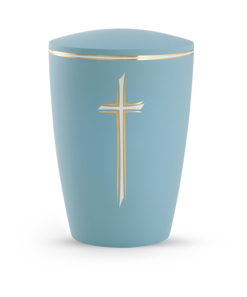 Naturstoff-Urne Edition Pastell