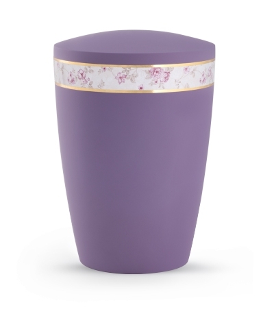 Naturstoffurne Pastell, soft-touch-Oberfl&auml;che