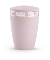Naturstoffurne Pastell, soft-touch-Oberfl&auml;che