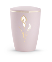 Naturstoffurne Pastell, soft-touch-Oberfl&auml;che