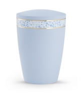 Naturstoffurne Pastell, soft-touch-Oberfl&auml;che