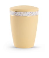 Naturstoffurne Pastell, soft-touch-Oberfl&auml;che