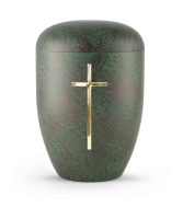Naturstoffurne Edition Patina von Hand