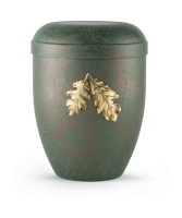 Naturstoffurne Edition Patina von Hand