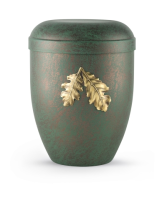 Naturstoffurne Edition Patina von Hand