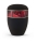 Naturstoffurne Edition Rouge tiefschwarz