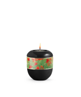 Porzellanurne Fleur Noire, Design Mohn -