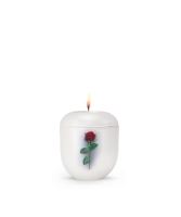 Porzellanurne Fleur Blanche, Design Rose -