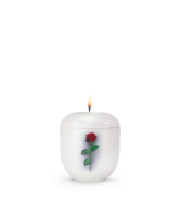Porzellanurne Fleur Blanche, Design Rose -