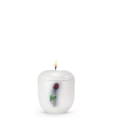 Porzellanurne Fleur Blanche, Design Tulpe -