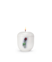 Porzellanurne Fleur Blanche, Design Tulpe -