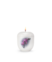Porzellanurne Fleur Blanche, Design Orchidee -