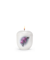 Porzellanurne Fleur Blanche, Design Orchidee -