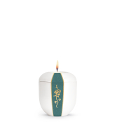 Porzellan-Urne Edition White Satin