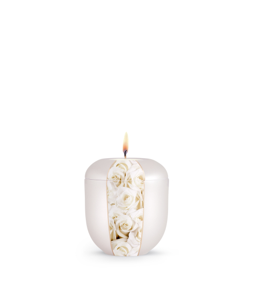 Porzellan-Urne Edition Flora