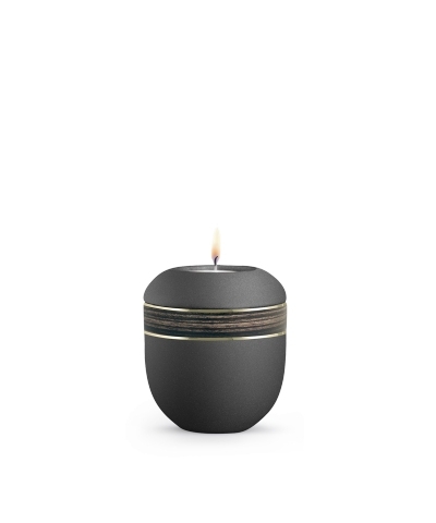 Porzellan-Urne Edition Wood Line