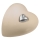 HERZ BIO-LEHM Memory cashmere silber