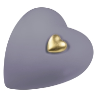 HERZ BIO-LEHM Memory flieder gold