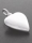 Memory-Schmuckanh&auml;nger Silber, Herz mit Edelstahl Kette 45 cm
