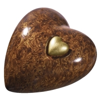 HERZ BIO-LEHM Memory Mahagoni gold
