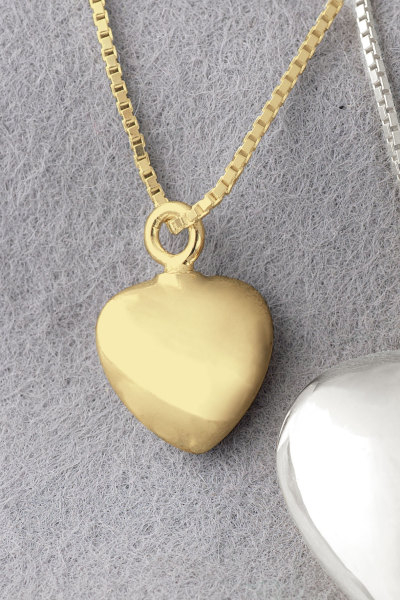 Memory-Schmuck, Am-Urn-Let, 14 Karat Feingold