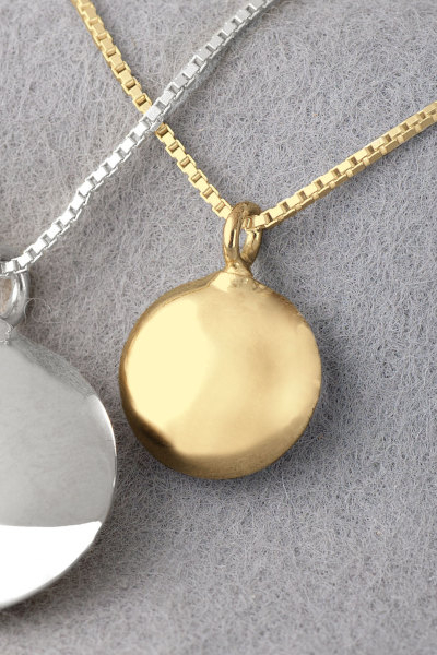 Memory-Schmuck, Am-Urn-Let, 14 Karat Feingold
