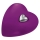 HERZ BIO-LEHM Memory pink silber
