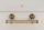 Metall-Stangenbeschlag, Halterung altmessing