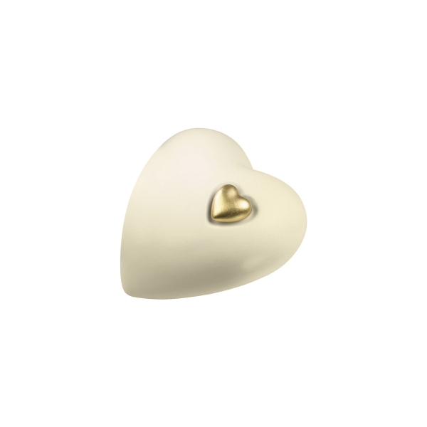 JUNIOR HERZ BIO-LEHM Memory sandbeige gold