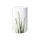 FLORA BIO-LEHM Urne Binsen wei&szlig;