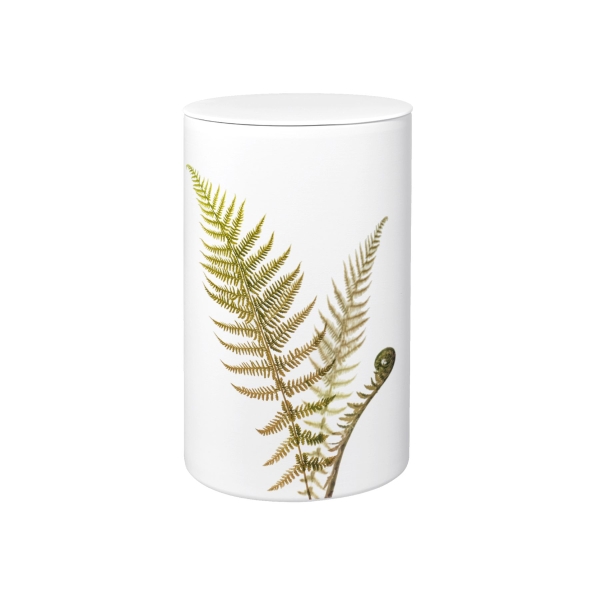 FLORA BIO-LEHM Urne Farn wei&szlig;
