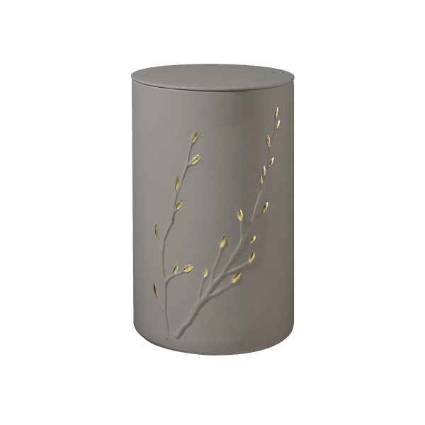 RONDO ZEN BIO-LEHM Urne mandel gold