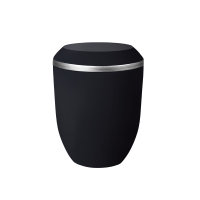 OPUS BIO-LEHM Urne basalt silber