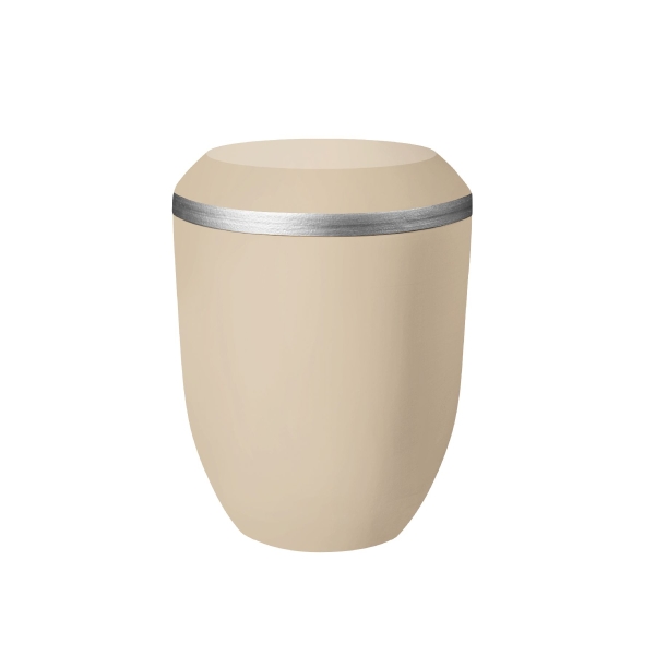 OPUS BIO-LEHM Urne cashmere silber