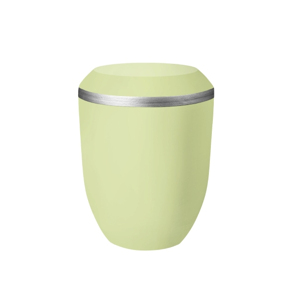 OPUS BIO-LEHM Urne limone silber